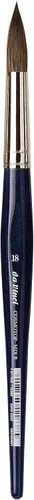 Vista 53 de Da Vinci Watercolor Serie 5830 CosmoTop Mix B Pincel para pintar, Mezcla sintética/natural para lavado plano, Tamaño 10