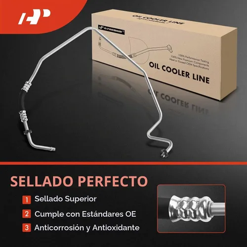 Vista 7 de A-Premium Conjunto de manguera de línea de enfriador de aceite de transmisión automática