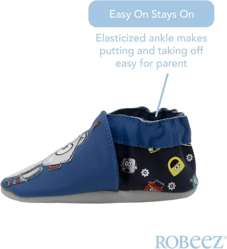 Vista 2 de Robeez - Zapatos de bebé para niños (suela blanda)