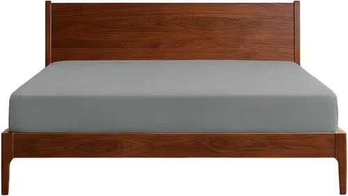 Vista 19 de Sábana ajustable Lirex, tamaño individual XL 100% algodón 300 hilos, transpirable y suave, color negro, 100x190cm
