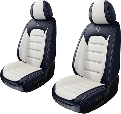 Vista 28 de 5 fundas de asiento para Mazda2 2011-2023, fundas de asiento de automóvil de cuero, impermeables, suaves, cómodas fundas de asiento de automóvil