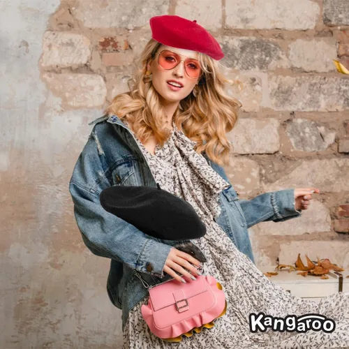 Vista 7 de Kangaroo Boina de lana - Sombrero francés - Talla única