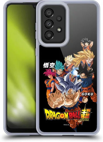 Vista 83 de Head Case Designs Funda de gel con licencia oficial de Dragon Ball Super Group Future Trunks Arc Characters [protección de grado militar] compatible