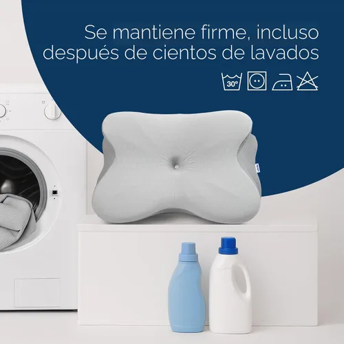 Vista 6 de Derila Ergo - Funda de almohada térmica para almohada cervical para cuello cervical, almohada refrescante para almohada de espuma viscoelástica
