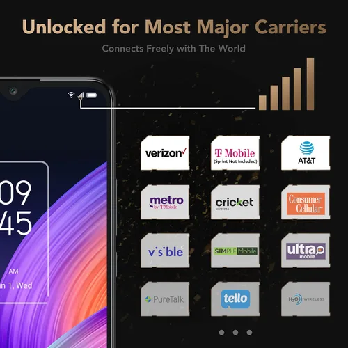 Vista 7 de TCL 30XL 2022 Teléfono celular desbloqueado, pantalla amplia de 6.82 pulgadas, batería de 5000 mAh, teléfono inteligente Android 12, cámara