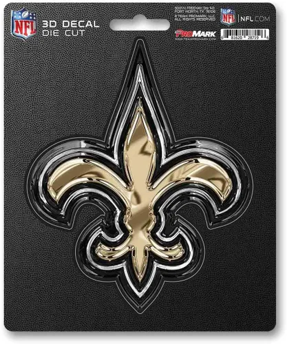Vista 22 de FANMATS Calcomanía 3D de NFL Auto NFL