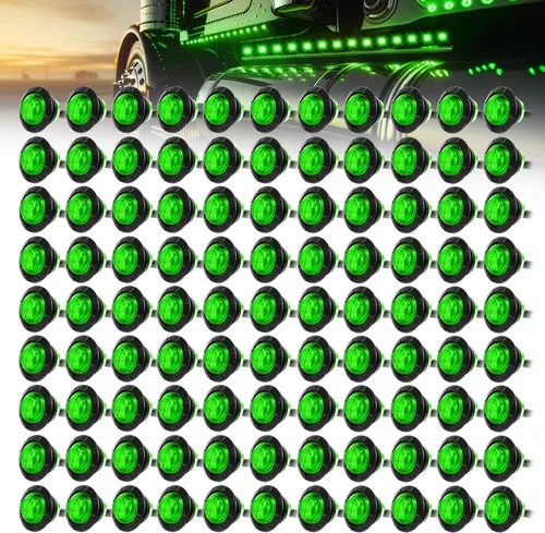 Vista 10 de Juego de luces indicadoras Meerkatt de LED, para lateral, miniluces (pack de 100 unidades)