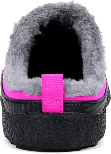 Vista 3 de Eagsouni - Pantuflas de casa para hombre con forro de piel para invierno