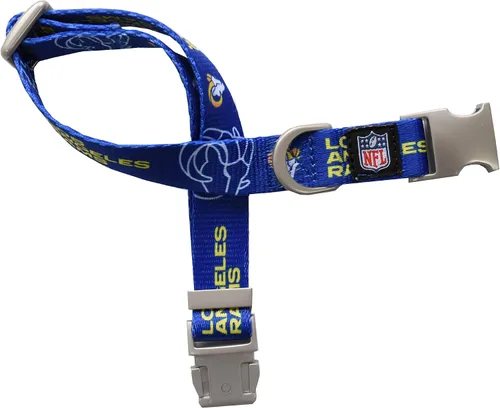 Vista 9 de Littlearth NFL Detroit Lions Pet Premium Collar, Team Color, Small 14-Color del