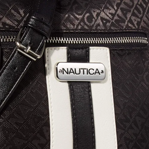 Vista 3 de Nautica Lakeside Signature Jaquard North South - Bolso cruzado para mujer