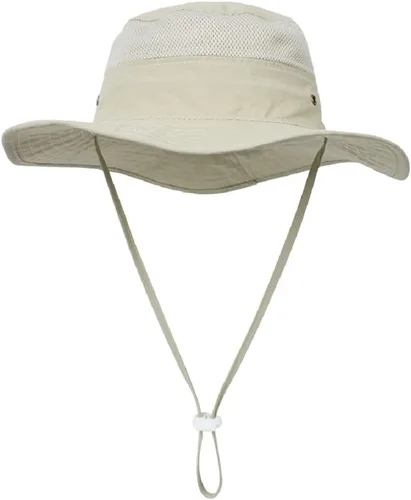 Vista 3 de Muryobao Sombrero de sol de verano para niños pequeños con protección UV para pesca en la playa