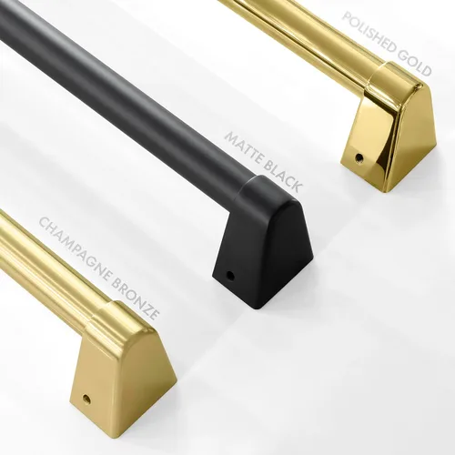 Vista 8 de ZLINE Autograph Edition - Lavavajillas de bañera alta con control táctil de 24 pulgadas, color blanco mate con mango de bronce champán, 51dBa