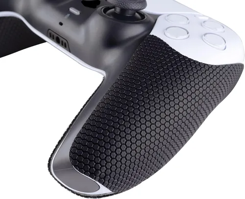 Vista 7 de eXtremeRate PlayVital Anti-Skid Sweat-Absorbent Controller Grip for PS5, Professional Textured Soft Rubber Pads Handle Grips for PS5 Controller with
