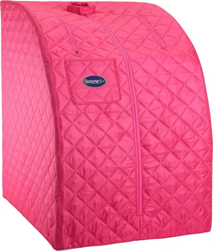 Vista 2 de Durasage - Sauna de vapor portátil para uso doméstico – Tienda de spa personal plegable para todo el cuerpo con generador de vapor de 800 W
