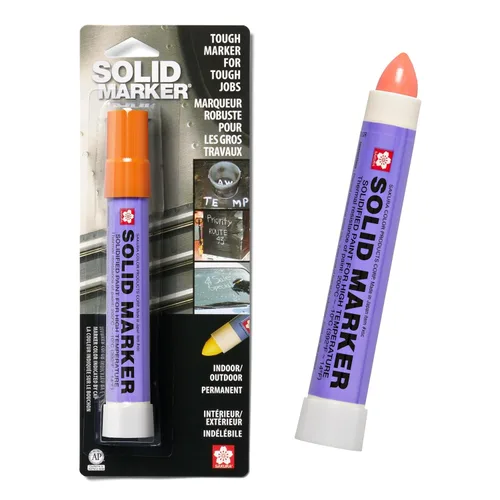 Vista 16 de Marcador de pintura solidificada Solid Marker de Sakura, de 14 a 392 grados Fahrenheit, Negro, 1