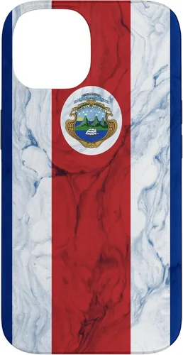 Vista 4 de Bandera de Costa Rica y fondo elegante - Funda del orgullo costarricense para iPhone 17