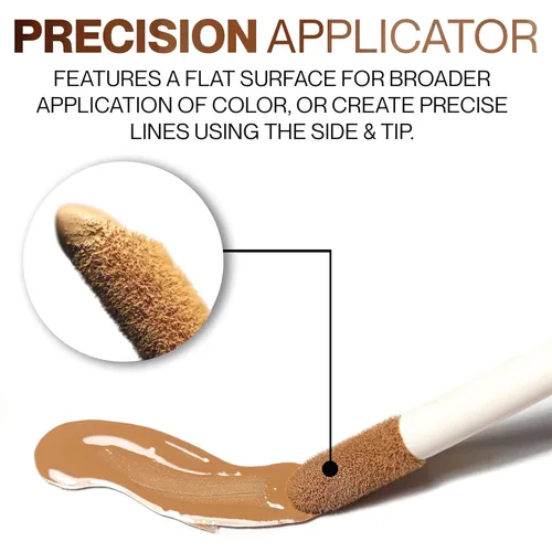 Vista 7 de HIDE Corrector líquido, corrector de cobertura media a completa para imperfecciones, ojeras y cicatrices debajo de los ojos, corrector sin aceite