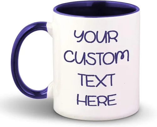 Vista 11 de Taza de café personalizada, texto personalizado en taza de café personalizada, taza personalizable, divertidos regalos personalizados, taza de té