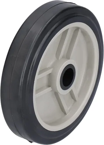Vista 3 de Compresores de aire de 4 pulgadas Ruedas de ruedas resistentes Ruedas giratorias Ruedas para compresores de aire e industriales