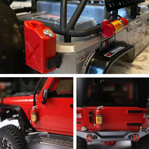 Vista 4 de 1/10 RC decoración del coche mini tanque de combustible RC kit