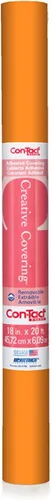 Vista 42 de Con-Tact Brand Creative Covering, forro autoadhesivo para estantes, rollo de vinilo multiusos, fácil de usar y aplicar, 18'' x 9', rojo bombero Rojo