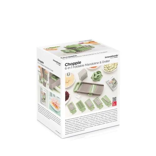 Vista 11 de Mandolina-Rallador Plegable 6 en 1 Choppie InnovaGoods