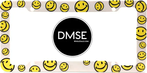 Vista 7 de DMSE - Soporte para marco de matrícula de plástico, diseño decorativo para cualquier vehículo o camión