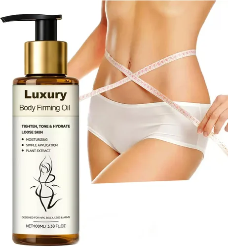 Vista 6 de Collagen Oil for Skin Tightening, Anti-Cellulite Massage Oil for Firming & Hydratinng & Lifting Crepey Abdomen/Belly/Thighs/Butt, Light