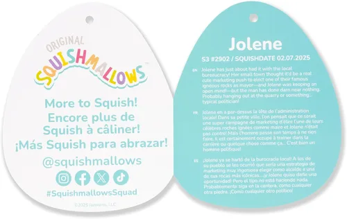 Vista 5 de Squishmallows Original Jolene The Lavender Spotted Cowgirl Fruit Bat Multisize Combo Pack – Peluche oficial de Jazwares (Exclusivo de Amazon)