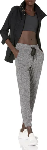 Vista 4 de Tienda Essentials Pantalón deportivo elástico Brushed Tech para mujer (disponible en tallas extragrandes)