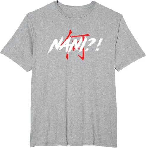 Vista 44 de Nani Meme Anime Japanese Camiseta, Negro, S