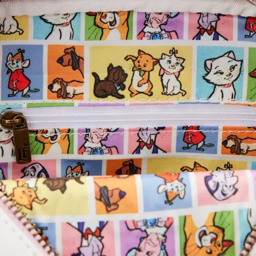 Vista 4 de Loungefly Disney The Aristocats - Bolsa cruzada para pasaporte, Multi