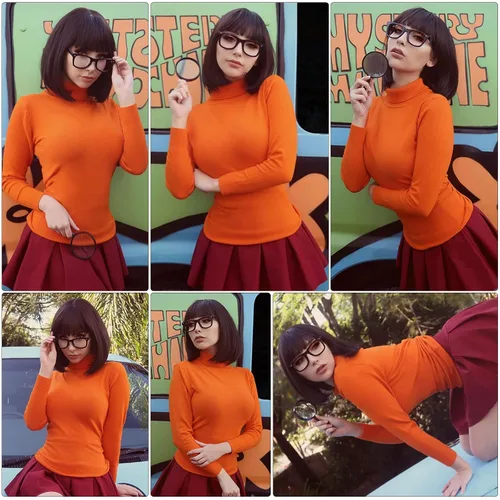 Vista 74 de Peluca de cosplay estilo Bob azul oscuro + horquilla de libélula + collar para fiesta, disfraz de Halloween, peluca de mujer