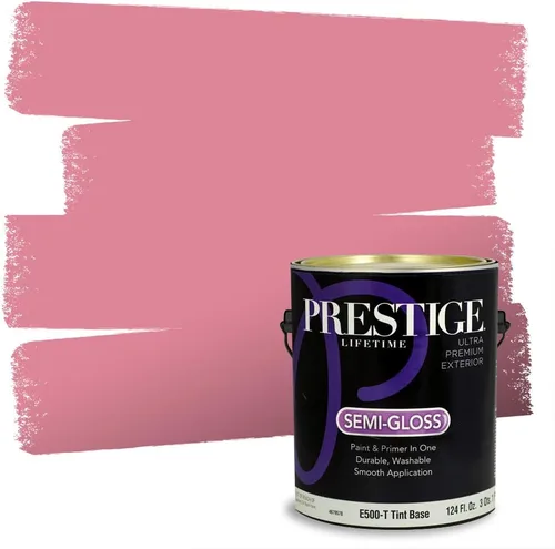 Vista 59 de Prestige Paints - Pintura exterior e imprimación en uno, 1 galón, plano, E500-P-A011GP