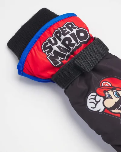 Vista 4 de Nintendo Guantes de esquí de Mario Bros. - Guantes de esquí de Super Mario Bros. (2-7)
