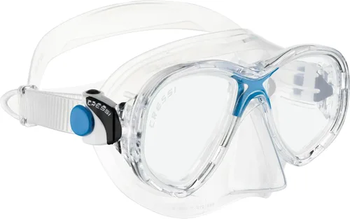 Vista 2 de Cressi Kids' C Estrella VIP Jr Clear/Lime Junior Snorkeling/Diving Combo Set