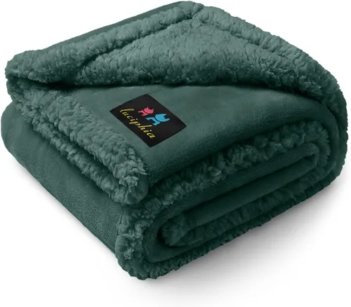 Vista 12 de Cobija impermeable para mascotas, a prueba de líquidos y orina, para sofá, cama, sillón, reversible, vellón, forro polar, protector de muebles