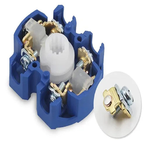 Vista 4 de Interruptor selector de cambio universal con llave, interruptor de transferencia de energía, LW26-25 C04/2CUY 380V 25A Motor, generadores de bomba