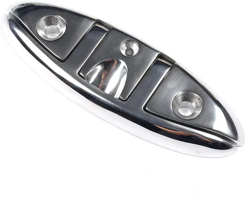 Vista 5 de ISURE MARINE Tacos plegables para barcos de 6 pulgadas, acero inoxidable 316 de grado marino