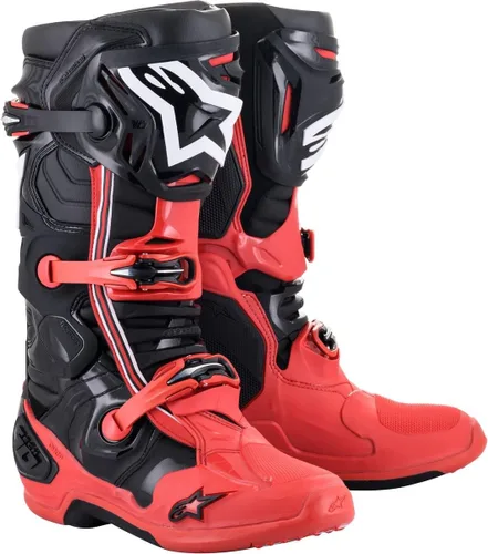 Vista 61 de Alpinestars Tech 10 Botas de motocross (Ultravioleta/Negro, 11)