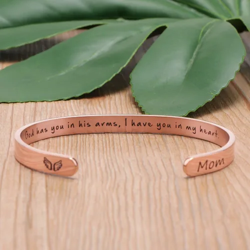 Vista 4 de Regalo de joyería para mujeres en memoria de joyas, condolencias recordando la pérdida de uno que amas