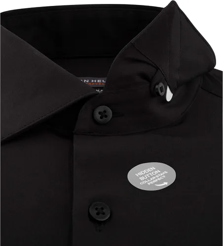 Vista 2 de Van Heusen Camisa de vestir para hombre, ajustada, elástica para viajeros