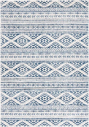 Vista 14 de SAFAVIEH Tapete decorativo de la colección Tulum de 2 x 3 pies, color negro y marfil, diseño tribal bohemio marroquí, no desprende pelo y es