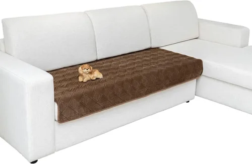 Vista 8 de Eismodra Fundas para reposabrazos, fundas de sofá modular, funda de sofá en forma de L, protector de muebles para perros, gatos, mascotas, diván