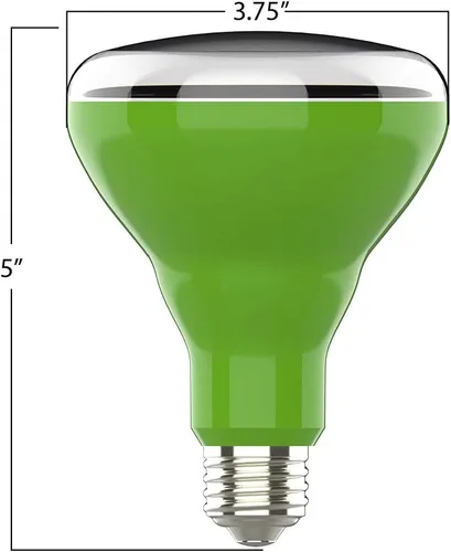 Vista 6 de Feit Electric - Bombilla LED de espectro completo BR30/GROW/LEDG2/BX equivalente a 65 W BR30 no regulable Hydro Grow