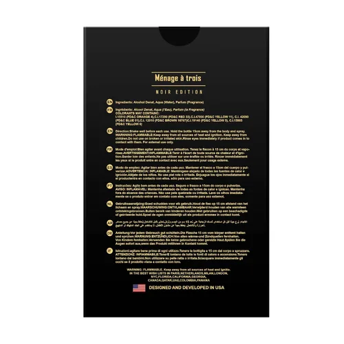Vista 5 de Hybrid & Company G Menage A Trois Noir Edition EDP 3.4 Fl Oz
