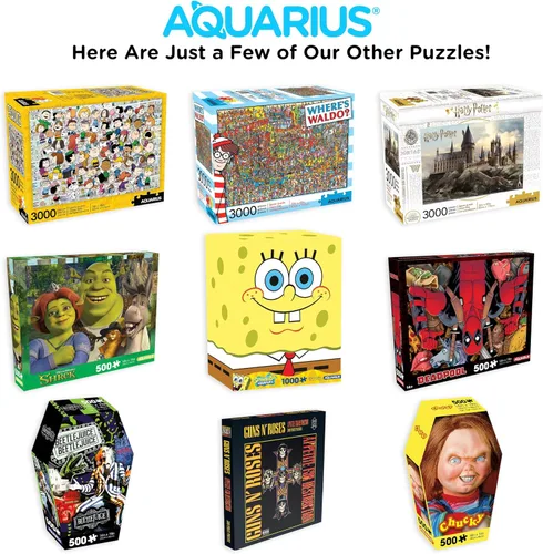 Vista 8 de AQUARIUS Jaws 50th Anniversary Posters - Rompecabezas de 500 piezas, arte