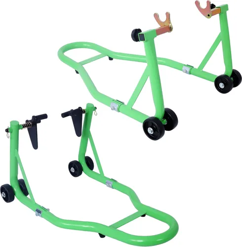 Vista 11 de Soporte para motocicleta, basculante delantero y trasero para bicicleta deportiva, 850 libras, U+L Fits BMW Yamaha Honda Kawasaki Suzuki
