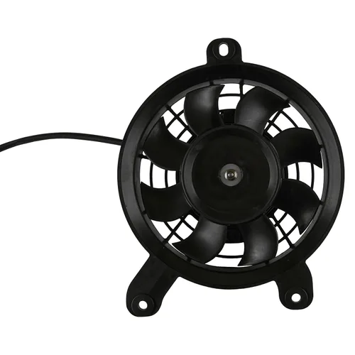 Vista 5 de Caltric Ventilador de radiador con cubierta compatible con Yamaha Raptor 700 700R YFM700R 2013-2023