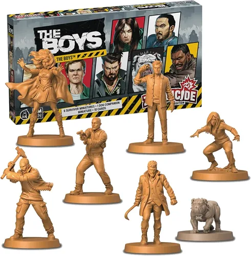 Vista 2 de CMON Zombicide The Boys - Paquete de personajes #2 - Héroes diversos y compañeros únicos! Juego de mesa de estrategia cooperativa para mayores de 14